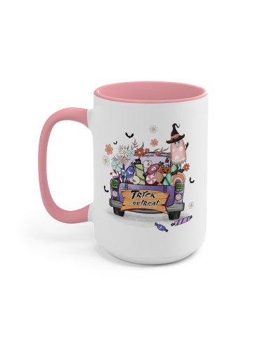 "Trick Or Treat" #2 - Two-Tone Coffee Mug 15oz