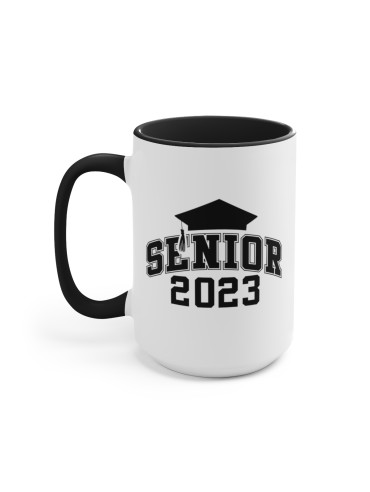 "Senior 2023" #2 - Two-Tone Coffee Mug 15oz