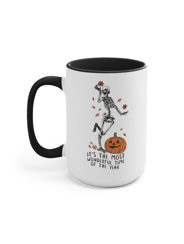 "Most Wonderful Time Of The Year" #1 - Two-Tone Coffee Mug 15oz