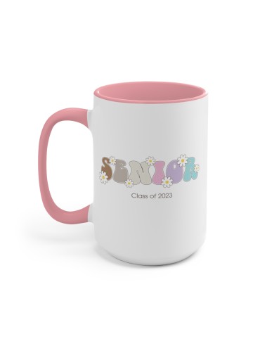 "Senior 2023" #4 - Two-Tone Coffee Mug 15oz