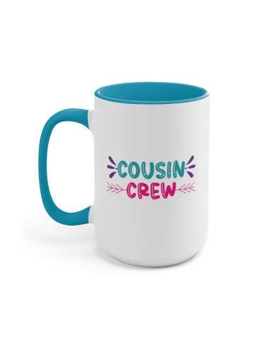 "Cousin Crew" #1 - Two-Tone Coffee Mug 15oz