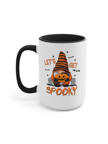 "Lets Get Spooky" #1 - Two-Tone Coffee Mug 15oz