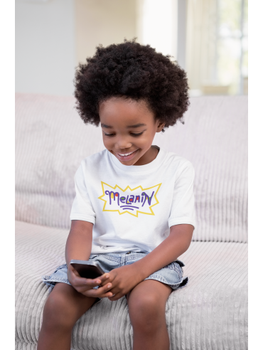 "Melanin" #1 - Kids Heavy Cotton™ Tee