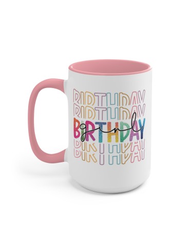 "Birthday Girl" #2 - Two-Tone Coffee Mug 15oz