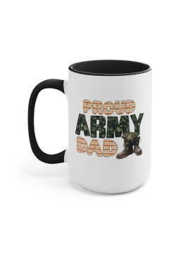 Dad #1 - Two-Tone Coffee Mug 15oz Copy Copy Copy Copy