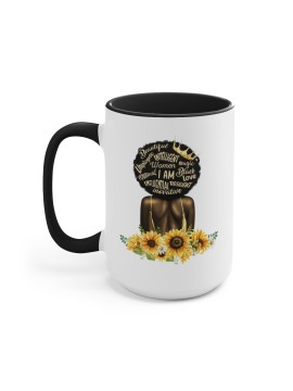 Beauty #2 - Two-Tone Coffee Mug 15oz