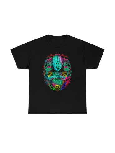 "Welcome To The Labyrinth" (Pin Head) #2 - Unisex Heavy Cotton Tee