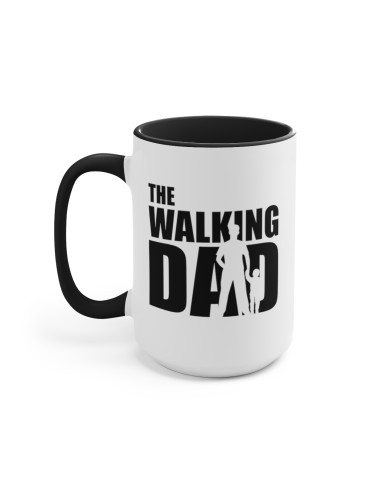 "The Walking Dad" #3 - Two-Tone Coffee Mug 15oz