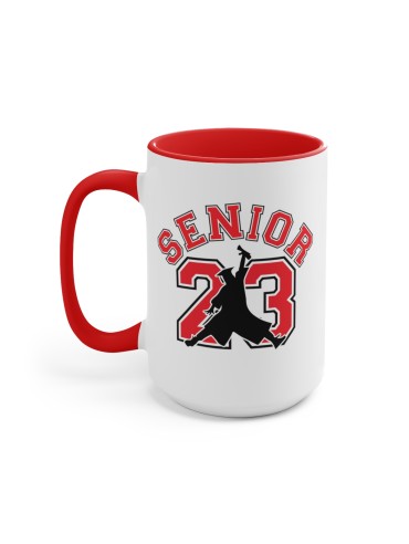 "Senior 2023" #6 - Two-Tone Coffee Mug 15oz