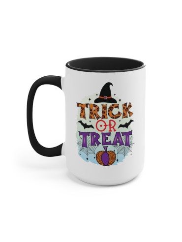 "Trick Or Treat" #1 - Two-Tone Coffee Mug 15oz