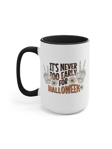 "It's Never Too Early" #1 - Two-Tone Coffee Mug 15oz