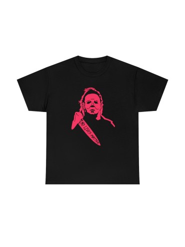 "No Lives Matter" Pink (M. Myers) - Unisex Heavy Cotton Tee