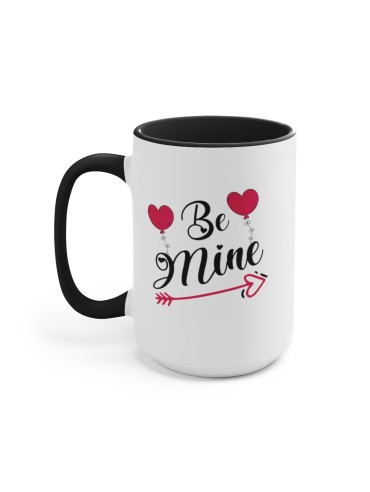 "Be Mine" #1 - Two-Tone Coffee Mug 15oz