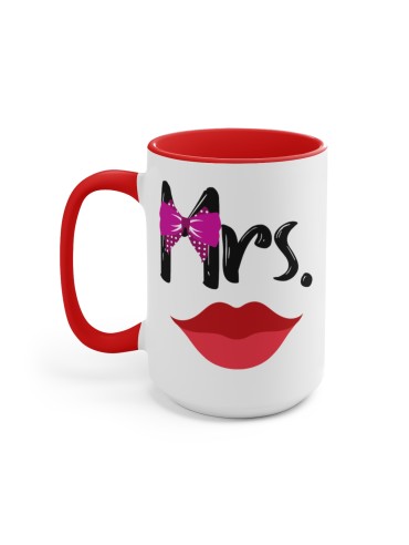 "Mrs" #1 - Two-Tone Coffee Mug 15oz