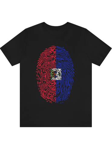 Fingerprint Tee - Haiti