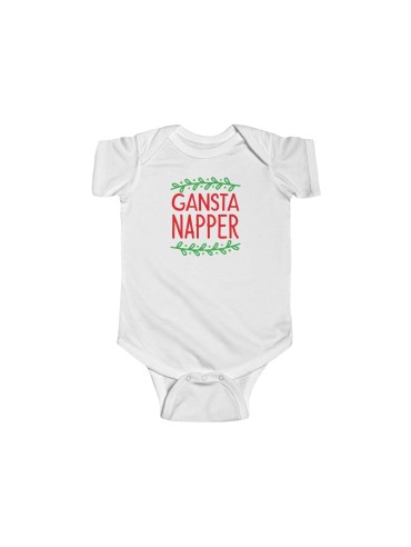 "Gansta Napper" - Infant Fine Jersey Bodysuit