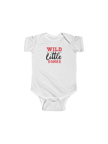 "Wild Little One" - Infant Fine Jersey Bodysuit