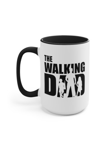 "The Walking Dad" #1 - Two-Tone Coffee Mug 15oz