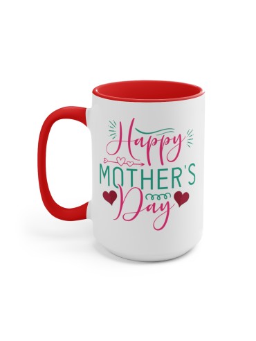 "Happy Mother's Day" #1 - Two-Tone Coffee Mug 15oz