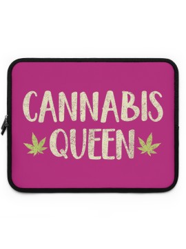 Cannabis Queen Laptop Sleeve