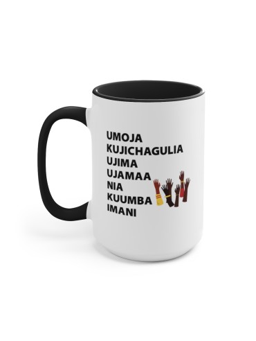 "7 Principles" #1 - Two-Tone Coffee Mug 15oz