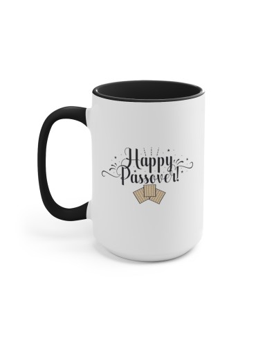 "Happy Passover" #2 - Two-Tone Coffee Mug 15oz