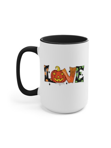 "Love" #2 - Two-Tone Coffee Mug 15oz