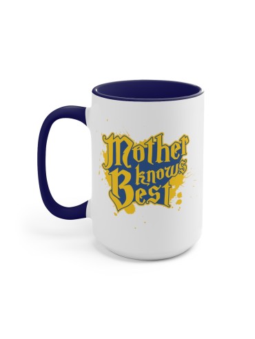 "Mother Knows Best" #1 - Two-Tone Coffee Mug 15oz