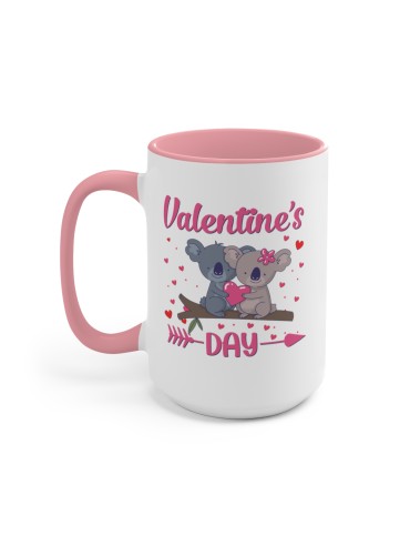 "Valentine's Day" #1 - Two-Tone Coffee Mug 15oz