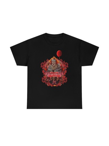 "Welcome To Halloween" (Pennywise) #2 - Unisex Heavy Cotton Tee