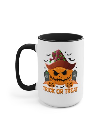 "Trick Or Treat" #3 - Two-Tone Coffee Mug 15oz