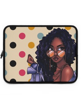 Polka Dot Beauty Laptop Sleeve