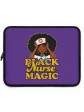 Black Nurse Magic Laptop Sleeve