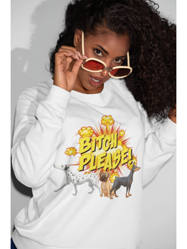 "Bitch Please" - Unisex Heavy Blend™ Crewneck Sweatshirt "Bitch Please" - Unisex Heavy Blend™ Crewneck Sweatshirt
