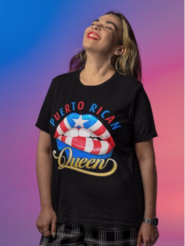 Puerto Rican Queen - Unisex Heavy Cotton Tee